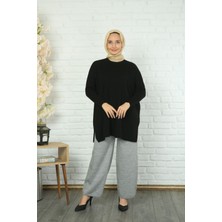 Nisum Moda Yanları Yırtmaçlı Triko Tunik