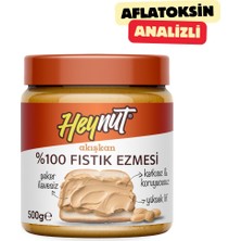 HeynuT %100 Fıstık Ezmesi Akışkan Kıvam 500 gr