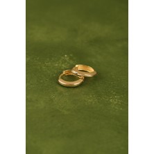 ÇGK KUYUMCULUK Halka Altın Küpe CGKKP0121