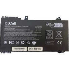 Fitcell Hp RE03XL HSTNN-UB7R Notebook Batarya - Pil