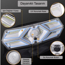 Greentech Güneş Enerjili Hareket Sensörlü, 6 Taraflı 104 Led Aydınlatma / GT-SL13