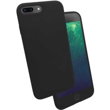Musal iPhone 7 Plus / 8 Plus Kılıf Kadife İç Yüzey Wireless Destekli Silk Silikon