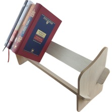 1000Nar Masaüstü Kitaplık / Masaüstü Organizer / Ofis Kitaplığı / Ağaç Desen Kitaplık 45 cm   x  14,5 cm   x  21 cm