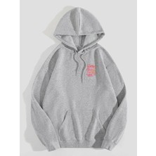 Mercoledi Everything Baskılı Oversize Sweatshirt