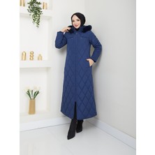 Doque Kışlık Şişme Kapitone Elyaf Dolgulu Kadın Kaban 67072