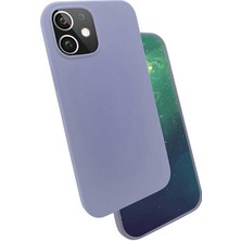 Musal iPhone 12 Mini Kılıf Kadife İç Yüzey Wireless Destekli Silk Silikon