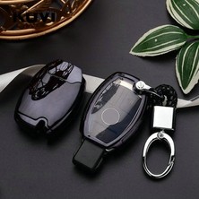 Wenchang Shop C Anahtarlık ile Mavi Mercedes Benz A B R G Sınıfı Için Yüksek Kaliteli Pc+Tpu Anahtarlık Kılıfı - Anahtarlık Koruyucu Kabuk Tutucu W204 W251 W463 W176 Için (Yurt Dışından)