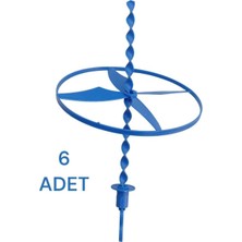 Ufo Daire 6 Adet Mavi