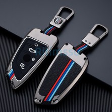 3btns Gümüş Bmw X1 X3 X4 X5 F15 X6 F16 Geries G11 F48 F G Için Çinko Alaşım Araba Anahtar Kılıfı Kapak Kabuk Koruyucu (Yurt Dışından)