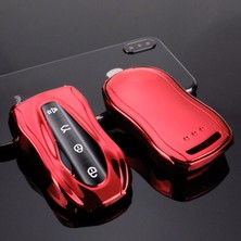 Kırmızı Anahtarlık Geely Anahtar Kabı Için Yumuşak Tpu Araba Anahtarı Kılıfı, Xingyue Akıllı Araba Anahtarı Kılıfı, Boyue Pro Araba Anahtarı Kılıfı Otomobil Stil Anahtarlık Yeni (Yurt Dışından)