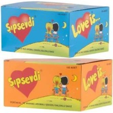 Muçis Şıpsevdi Sakız Kutu Mavi + Turuncu Kutu 1 Adet Böğürtlen Aromalı Özel Tat