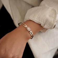 Altıntaş Bagetli Kaburga Altın Kelepçe