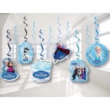 Elsa Frozen Temalı 6'lı Sarkıt Tavan Süsü