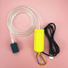 No.4 Tarzı Taşınabilir USB Akvaryum Balık Tankı Oksijen Hava Pompası Sessiz Enerji Tasarrufu Kompresör Verimli Akvaryum Tank Malzemeleri Balık Tankı (Yurt Dışından)