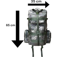 75+5 Lt Su Geçirmez Destekli Outdoor Trekking Spor Dağcı Sırt Çantası