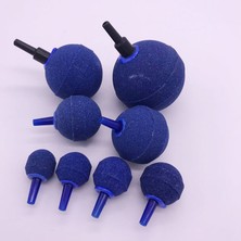 Huoxun Shop A Resim Stili Olarak Çap 25 mm Mavi Balık Tankı Akvaryum Hava Taşı Oksijen Pompası Su Dolaşımı Havuz Pompa Hidroponik Oksijen Kaynağı (Yurt Dışından)