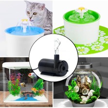 Siyah Stil 5 Renkli 5V Dalgıç Pompa Sessiz USB Bir Metre Hattı Düşük Voltaj 120LH Akvaryum Balık Tankı Mikro Mini Elektrikli Pompa (Yurt Dışından)