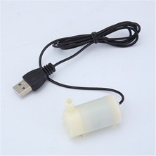 Siyah Stil 5 Renkli 5V Dalgıç Pompa Sessiz USB Bir Metre Hattı Düşük Voltaj 120LH Akvaryum Balık Tankı Mikro Mini Elektrikli Pompa (Yurt Dışından)