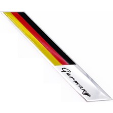 Wenchang Shop C C Alman Bayrak Amblem Rozeti Almanca Ön Süs Araba Stickeri Universal Araba Çıkartması-Benz Vw Audi Golf Için (Yurt Dışından)