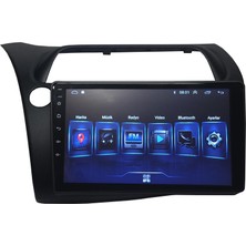 Smart Dragon Honda Civic Hb Euro 2007-2012 9 inç 6-64 GB Android Carplay Multimedya