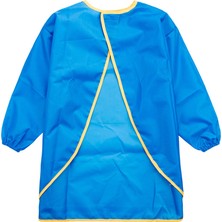 Zhuxi Shop B Mavi L Tarzı Uzun Kollu Önlüklü Boyama Kum Kulesi Önlük Çocuklar El Sanatları Için Ev Seyahat Dış Mekan (Yurt Dışından)