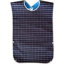 Zhuxi Shop B Mavi Stil Yetişkin Su Geçirmez Öğün Önlüğü Kumaş Koruyucu Engelliler Yardımcı Önlük (Yurt Dışından)
