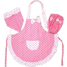 Zhuxi Shop B Kırmızı Nokta Stili Ayarlama 1-4 Yıl Için S Pamuk Çocuk Önlük ve Kol Manşetleri Çocuk Pişirme Bebek Önlük Genç Şef Pişirme Önlüğü Boyama Önlüğü Aile Gezileri Malzemeleri (Yurt Dışından)