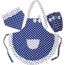 Zhuxi Shop B Kırmızı Nokta Stili Ayarlama 1-4 Yıl Için S Pamuk Çocuk Önlük ve Kol Manşetleri Çocuk Pişirme Bebek Önlük Genç Şef Pişirme Önlüğü Boyama Önlüğü Aile Gezileri Malzemeleri (Yurt Dışından)