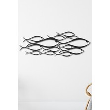 School Of Fish Metal Duvar Dekorasyonu