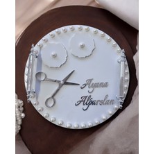 Cyz Home Fascination Gümüş Incili Söz Nişan Tepsisi