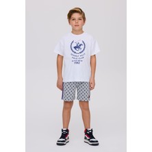 Beverly Hills Polo Club Bg Store Erkek Çocuk Beyaz Tshirt