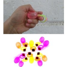 Muçis 90'lar Nostaljik Eğitici Oyuncaklar -3'er Adet Ufo Fırıldak, Plastik Topaç, Ufo Fırfır, Su Yüzüğü