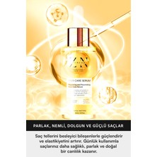 Zn Zeneva Parlaklık Veren Yıpranmış Saçlar Için Onarıcı ve Besleyici Nemlendirici Saç Bakım Serumu 30ML