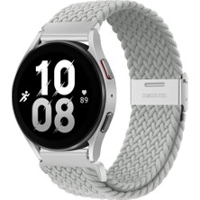 MMP Shop Samsung Galaxy Watch 4 5 6 7 Fe 40 44MM Classic 42 43 46 47MM Uyumlu 20MM Metal Klips Örgü Kordon