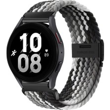 MMP Shop Samsung Galaxy Watch 4 5 6 7 Fe 40 44MM Classic 42 43 46 47MM Uyumlu 20MM Metal Klips Örgü Kordon