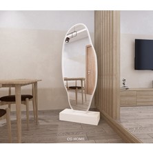 Cg Home Asimetrik Ayna, UltraLüx  Boy Aynası, Asimetrik Boy Aynası 188 x 66