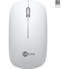 Lecoo WS214 1200 Dpı 4 Tuşlu Kablosuz Mouse Beyaz