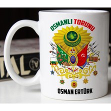 Mab Kişiye Özel Tasarım Osmanlı Torunu Tasarımlı  Porselen Kupa Bardak