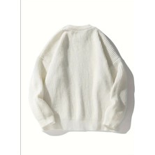 Tarz Cool Erkek Regular Fit Bisiklet Yaka Örgülü Triko