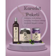 Hacı Kamil Karadut Paketi (Karadut Reçeli 420 gr-Karadut Pekmezi 800 gr-Karadut Özü 660 gr )