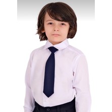 Mavimoure 23 Nisan 29 Ekim 10 Kasım Çocuk Düz Renk Gömlek ve Kravat