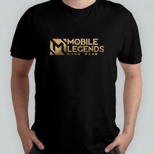 Pixxa Mobile Legends Bang Bang %100 Pamuklu Bisiklet Yaka T-Shirt Model 1