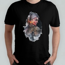 Pixxa The Witcher 3 Wild Hunt %100 Pamuklu Bisiklet Yaka T-Shirt Model 7