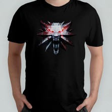 Pixxa The Witcher 3 Wild Hunt %100 Pamuklu Bisiklet Yaka T-Shirt Model 8