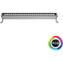 70 cm Wallwasher LED Bina Dış Duvar Aydınlatma Renkli Rgb Işık