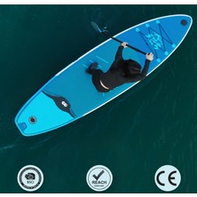 Lethe Boards Sup Paddle Board Full Set Tian Yake 320X83X15 cm Şişme Sörf Tahtası