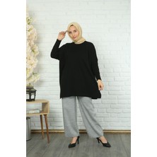 Nisum Moda Yanları Yırtmaçlı Triko Tunik