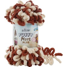 Alize Puffy More Plus - 8010 El Örgü Ipliği