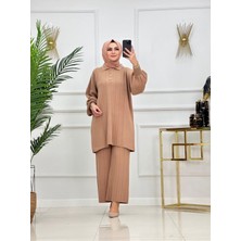 Nisum Moda Polo Yaka Triko Pantolonlu Takım