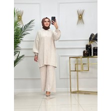 Nisum Moda Polo Yaka Triko Pantolonlu Takım